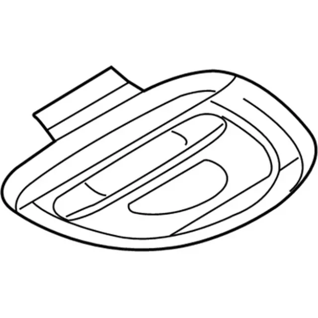 8C2Z13776A - Body: Cargo Lamp for Ford: E-150, E-250, E-350 Super Duty Image