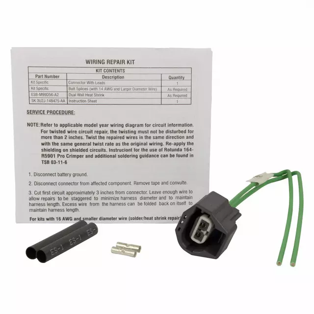 DU2Z14S411KB - : Wire Assembly for Ford Image