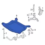 7G1Z5C145BA - Suspension: Engine Cradle for Ford: Five Hundred | Mercury: Montego Image