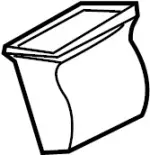 68810CG000 - : Ashtray for INFINITI: FX35, FX45 Image