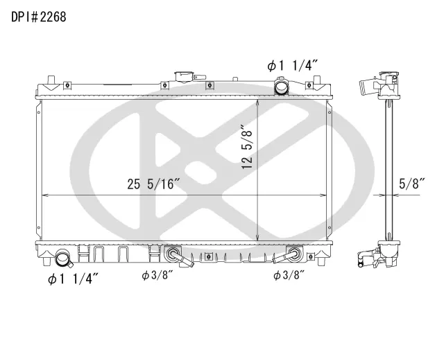 A2268 - Cooling Systems: Koyorad Radiator for Koyo Image