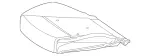 2909108405 - Driver Seat: Padding, Frt. Seat Cush for Mercedes-Benz Image