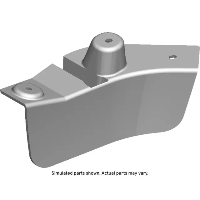 84448335 - : Rear Driver Side Tire Front Air Deflector for Cadillac: XT4 Image