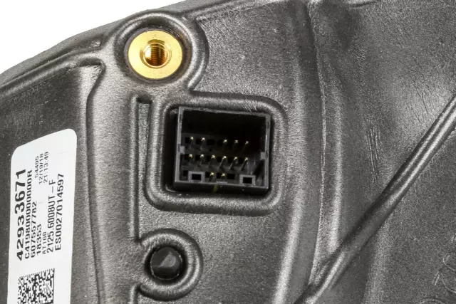 Black Passenger Side Door Mirror without Cover - GM (84293671)