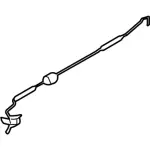 DB5Z7821850A - Body: Cable for Ford: Explorer, Police Interceptor Utility Image image