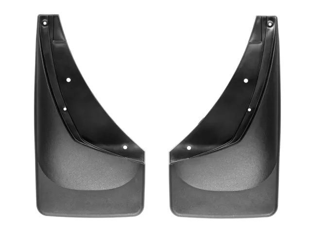110006 - Accessories: Black MudFlap No-Drill DigitalFit® for WeatherTech Image