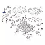 NZ6Z6062622AA - Body: Recline Handle for Ford: Maverick Image
