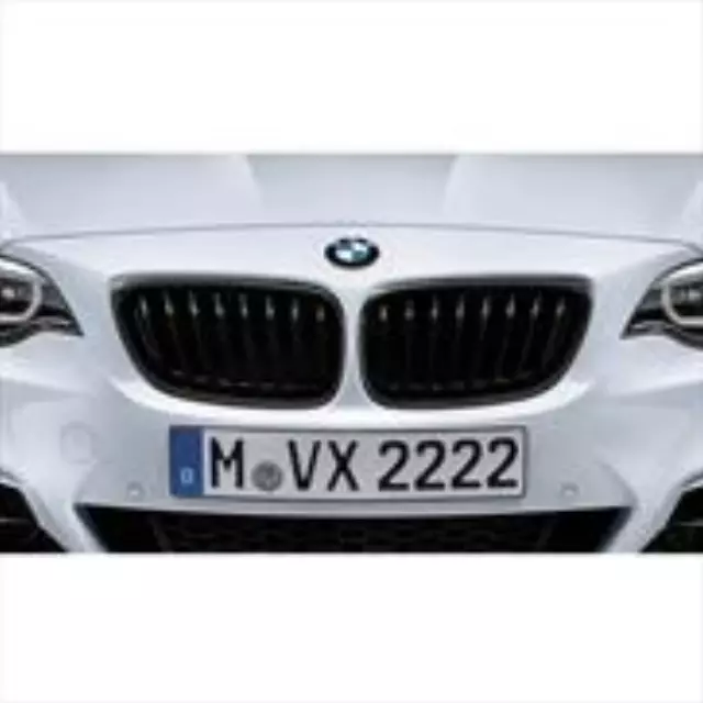 51712336816 - Body: M Performance Black Kidney Grille - Left for BMW: 228i, 228i xDrive, 230i, 230i xDrive, M235i, M235i xDrive, M240i, M240i xDrive Image