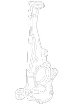 2053322700 - : Steering Knuckle for Mercedes-Benz Image