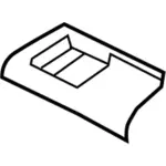 BB5Z78312A29AF - Body: Quarter Trim Panel Lower Cover for Ford: Explorer, Police Interceptor Utility Image image