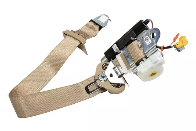 19260171 - Electrical: Belt &amp; Retractor for Chevrolet: Silverado 2500 HD, Silverado 3500 HD, Suburban 2500 | GMC: Sierra 2500 HD, Sierra 3500 HD, Yukon XL 2500 Image