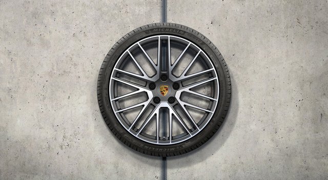 992044601AA - Wheels: 20-/21-Inch 911 Turbo Winter Wheel-And-Tire for Porsche: 911 Image