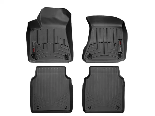 4442012 - Accessories: Front &amp; Rear Black FloorLiner™ DigitalFit® for WeatherTech Image
