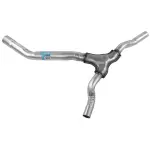 53994 - : Exhaust Y Pipe 2.5" Inlet (ID) 2" Outlet (OD) for Walker Exhaust Image