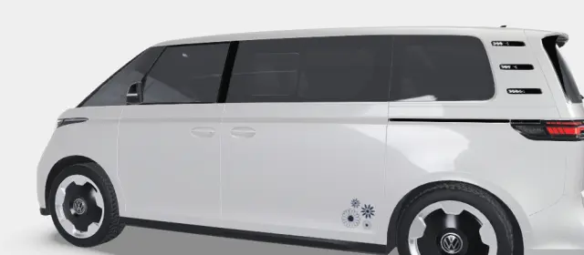 W00AAIXXXAAABA - Exterior: Wrapmate Diy - Mixed Flower Pack for Volkswagen: ID. Buzz, Jetta Image