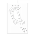 4206815 - : Caliper Mount for Mercedes-Benz: Sprinter 3500, Sprinter 3500XD Image