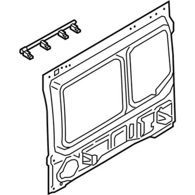 LK4Z6127865J - Body: Inner Panel for Ford: E-Transit, Transit-150, Transit-250, Transit-350, Transit-350 HD Image