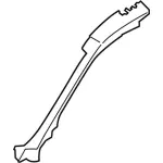 EK4Z6102505A - Body: Windshield Pillar Reinforced for Ford: E-Transit, Transit-150, Transit-250, Transit-350, Transit-350 HD Image