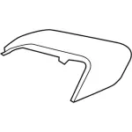 GD9Z17D743BAPTM - Body: Mirror Cover for Lincoln: Continental Image