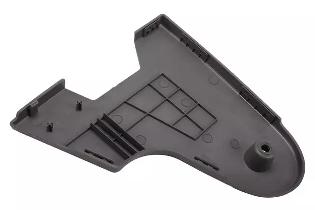 Dark Ash Gray Front Center Seat Armrest Hinge Finish Cover - GM (22881451)