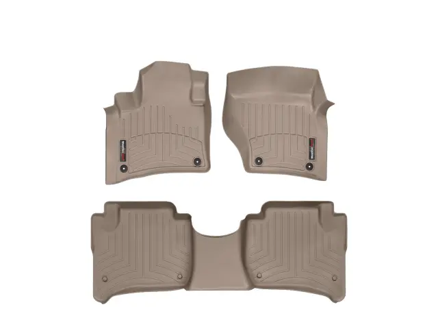 4533312 - Accessories: Front &amp; Rear Tan FloorLiner™ DigitalFit® for WeatherTech Image