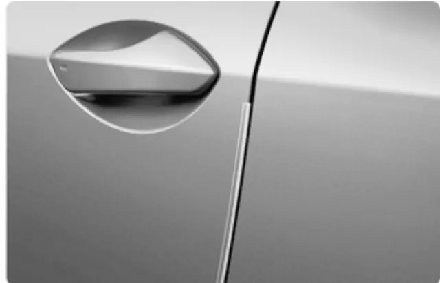 PT9362415041 - Exterior: Door Edge Guards - Sonic Chrome for Lexus: RC F, RC300, RC350 Image