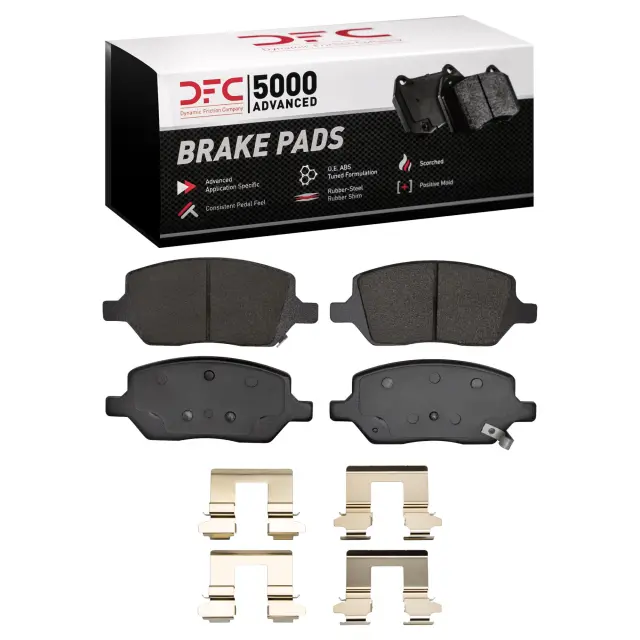 1551109301 - Brakes &amp; Brake Parts: Disc Brake Pad Set for DYNAMIC FRICTION Image