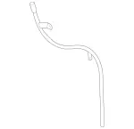 1370100266 - : Guide Tube for Mercedes-Benz Image