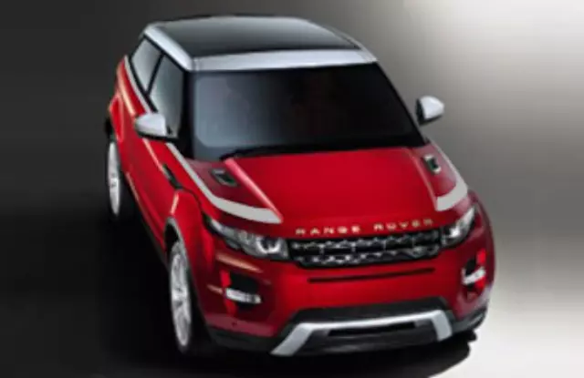 VPLVB0090MEN - Exterior: Vehicle Decals, Stripes, Bonnet, Silver for Land Rover: Range Rover Evoque Image
