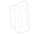 22283006549107 - Body: Air Vent for Mercedes-Benz Image