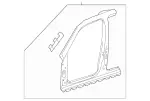 2536305801 - Side Walls: Paneling, Side Wall for Mercedes-Benz: GLC300, GLC43 AMG, GLC63 AMG Image