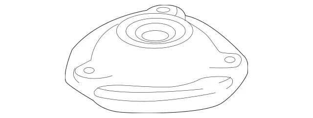 1723200273 - Springs, Suspension and Hydraulics: Support Bushing for Mercedes-Benz Image