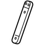 F81Z17752AB - Body: Bumper Brace for Ford: F-250 Super Duty, F-350 Super Duty, F-450 Super Duty, F-550 Super Duty Image