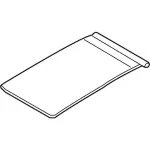 FA1Z58519A02BC - Body: Sunshade for Lincoln: MKX, Nautilus Image