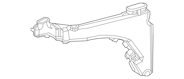1678690000 - Windshield Washer, Emergency Equipmt: Liquid Reservoir for Mercedes-Benz: GLE350, GLE450, GLE450e, GLE53 AMG, GLE580, GLE63 AMG S, GLS450, GLS580, GLS63 AMG, Maybach GLS600 Image image