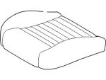 AR3Z6362901CB - Body: Seat Cover for Ford: Mustang Image