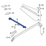 M2DZ7855106AA - : Cross Bar for Ford: Bronco Image