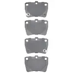 4000105100 - : DFC 4000 HybriDynamic Brake Pads for DYNAMIC FRICTION Image