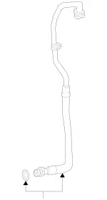 222500867264 - : Oil Line for Mercedes-Benz: S63 AMG Image