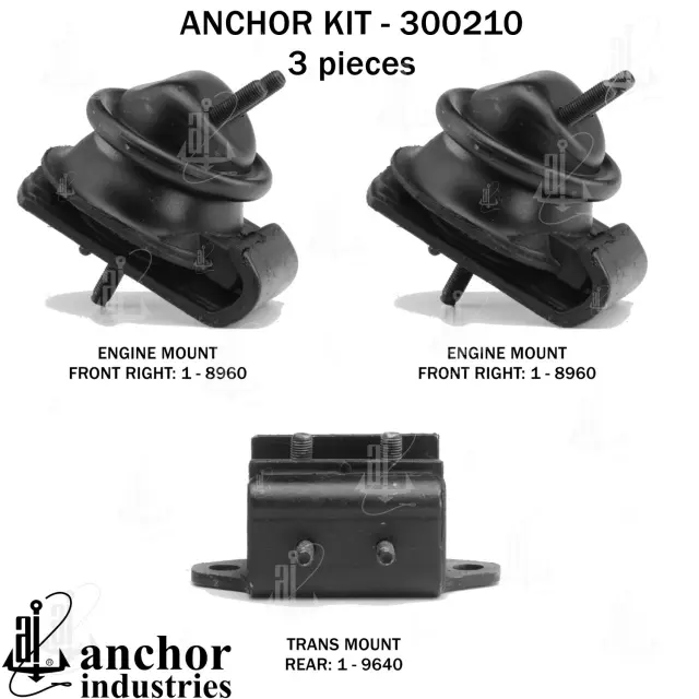 300210 - Engines &amp; Components: Anchor Engine Mount Kit for Anchor Image