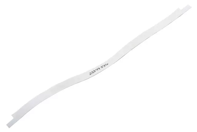 Fusion Gray Metallic Rear Bumper Fascia Upper Decal - GM (23349536)