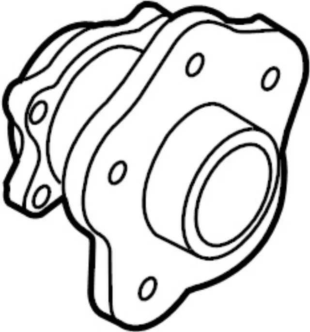 Hub Assembly Rear - Infiniti (D32032JA0JNW)