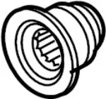 382107S000 - Universals &amp; Rear Axle: Companion Flange for INFINITI: QX56 Image