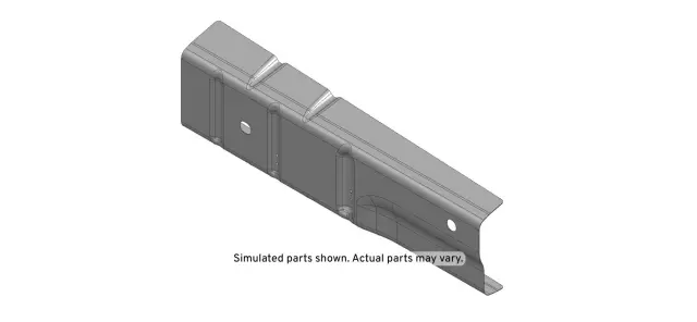 25880688 - Body: Passenger Side Front Compartment Intermediate Side Rail Reinforcement for GM Image