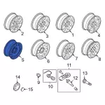 ML3Z1007DA - Suspension: Wheel, Alloy for Ford: F-150 Image