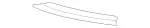 2228852321 - Attachment Parts: Trim Bar for Mercedes-Benz Image