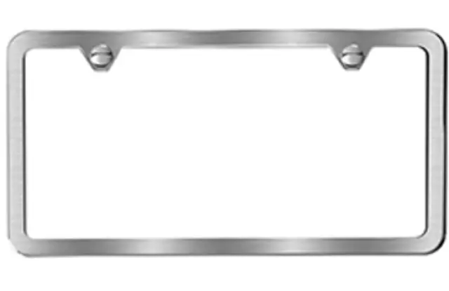 LRN91650 - Exterior: License Plate Frame, Slimline for Land Rover: Discovery, Discovery Sport, LR2, LR4, Range Rover, Range Rover Evoque, Range Rover Sport, Range Rover Velar Image