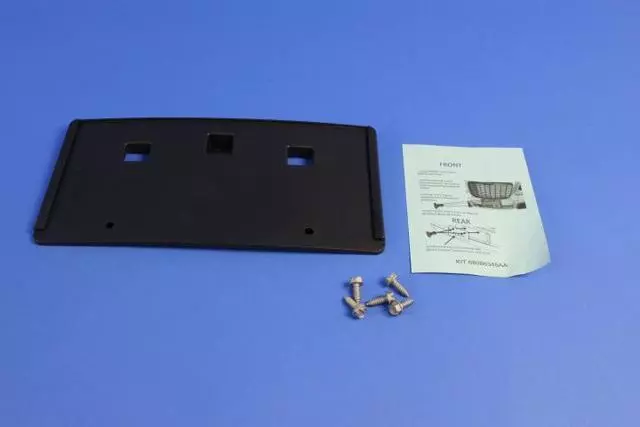 68086345AA - Frame, Bumper and Fascia: License Plate Kit for Mopar Image
