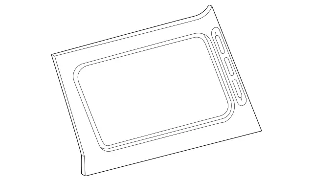 4636307402 - Body: Upper Quarter Panel for Mercedes-Benz Image