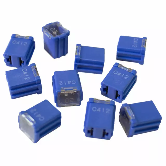 6E5Z14526AA - : 2003-2021 Ford Circuit Breaker for Ford: E-Transit, EcoSport, Expedition, F-150, Fiesta, Fusion, Transit-150, Transit-250, Transit-350, Transit-350 HD | Lincoln: MKZ, Navigator, Zephyr | Mercury: Grand Marquis, Marauder, Milan Image